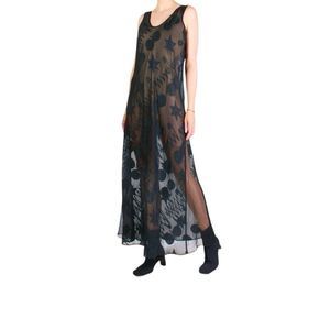 Vintage Gold Label Victorias Secret Sheer
Black Slip Dress|Gown|Lingerie|Sz M